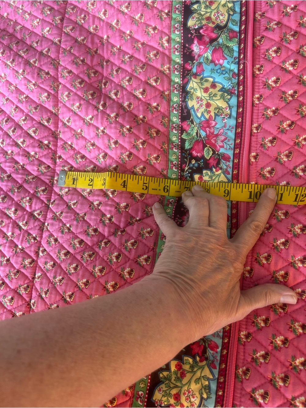 Garment Bag Vera Bradley Pink Pansy - Picture 11 of 15